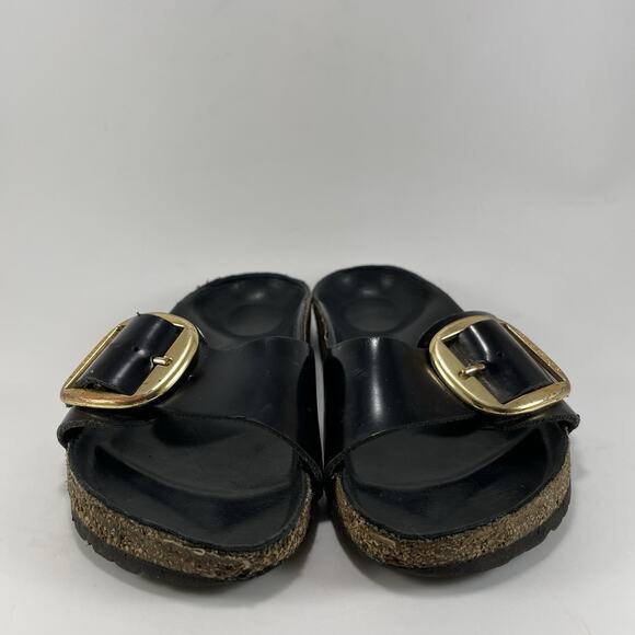 Birkenstock Madrid Big Buckle High Shine Patent High Shine Size 38, US 7-7.5 - Picture 2 of 15